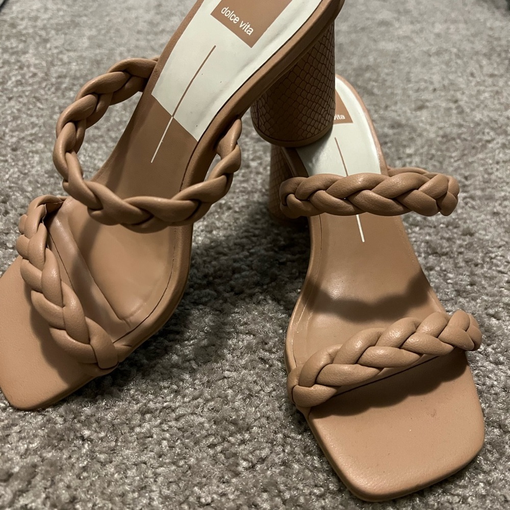👡 Dolce Vita Paily Braided Block Heal - brand  new size 7.5